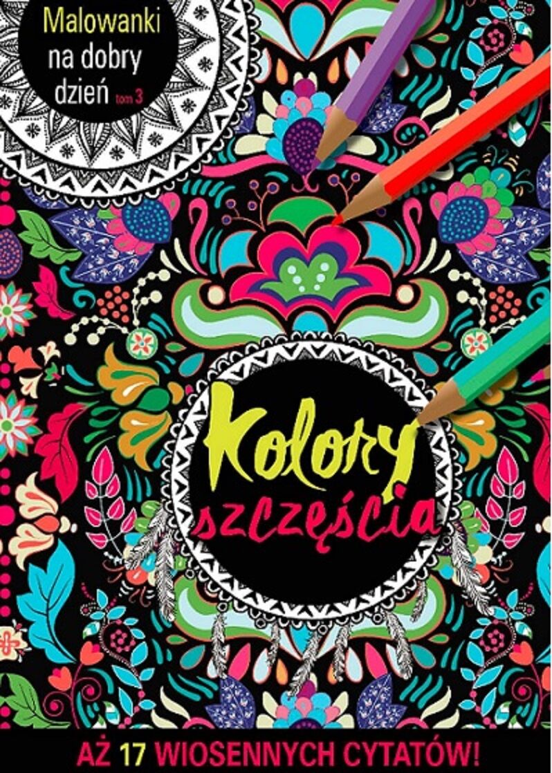 Malowanki na dobry dzień - kolory Szczęścia