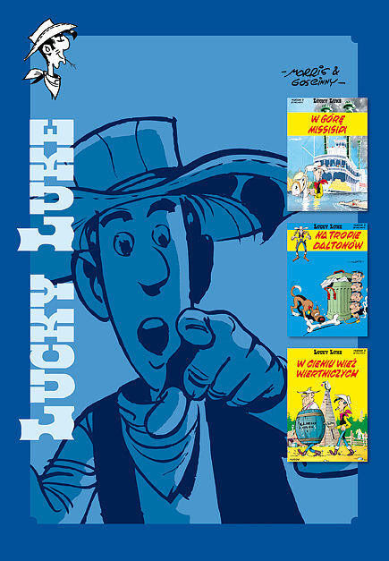 Lucky Luke - W górę Missisipi, Na tropie Daltonów, W cieniu wież