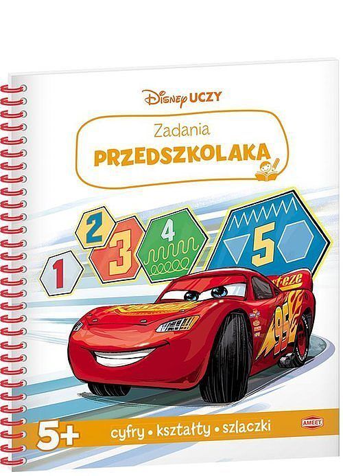 Disney uczy Auta 3 Zadania przedszkolaka