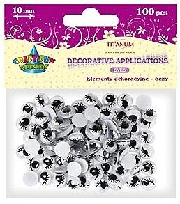 Elementy dekoracyjne - oczy 10mm