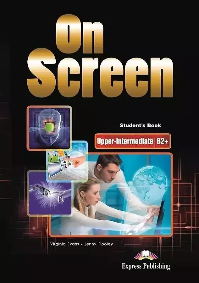 On screen upper-intermediate b2+ student's  book + kod digibook podręcznik niewieloletni