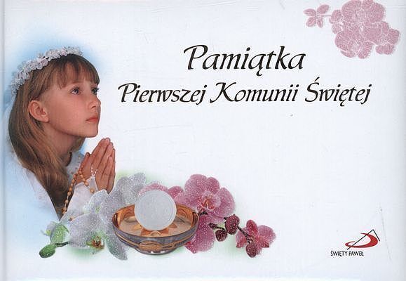 Pamiątka pierwszej Komunii Świętej