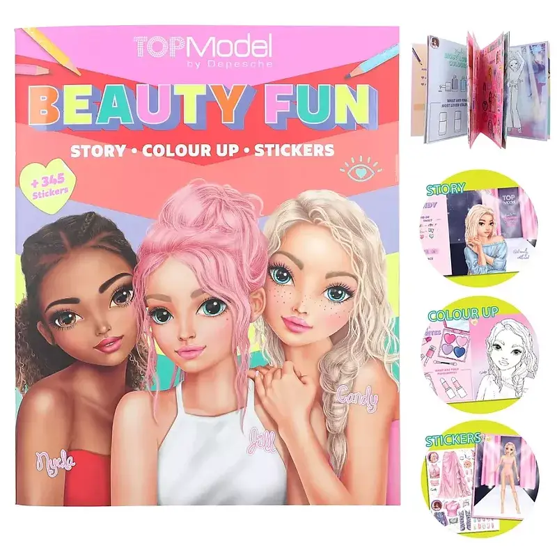 Kolorowanka beauty funtop model 13137a