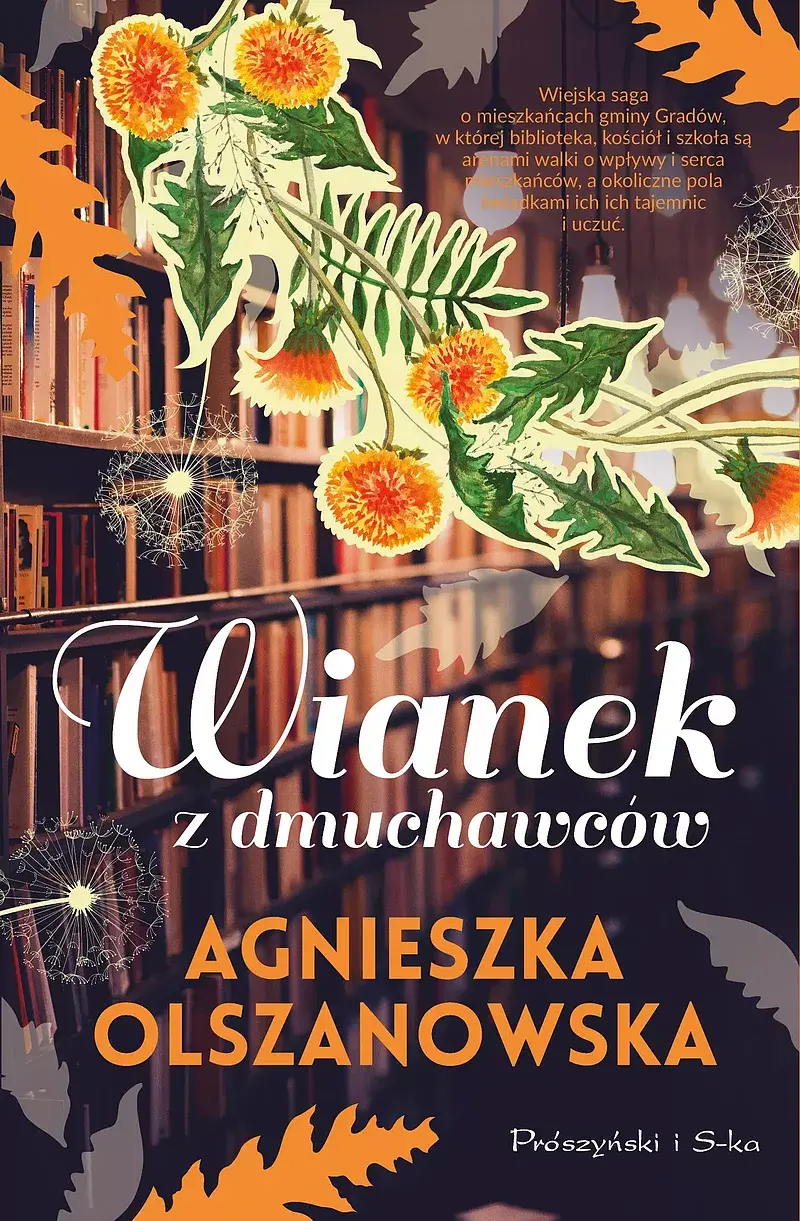 Wianek z dmuchawców (Duże Litery)