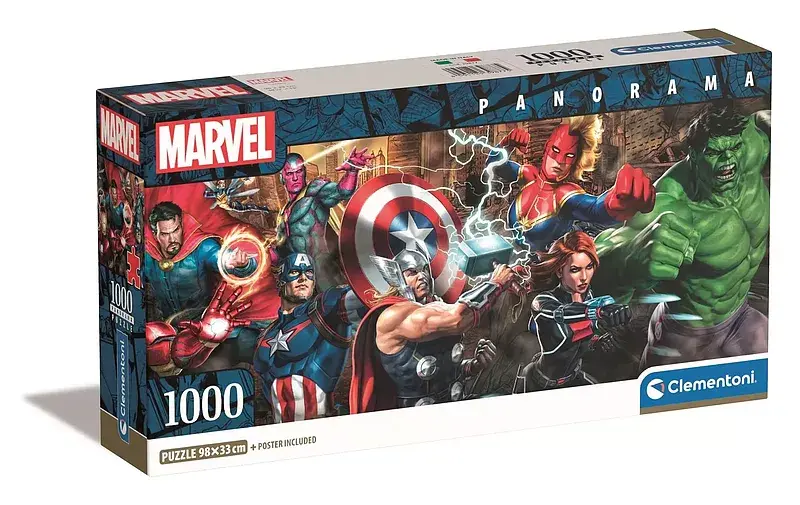 Puzzle panorama 1000 compact the avengers 39877