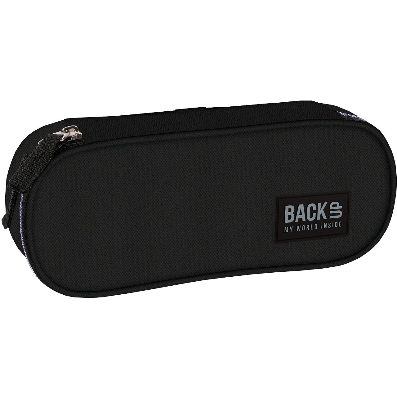 Piórnik owalny Backup czarny PB8A56F