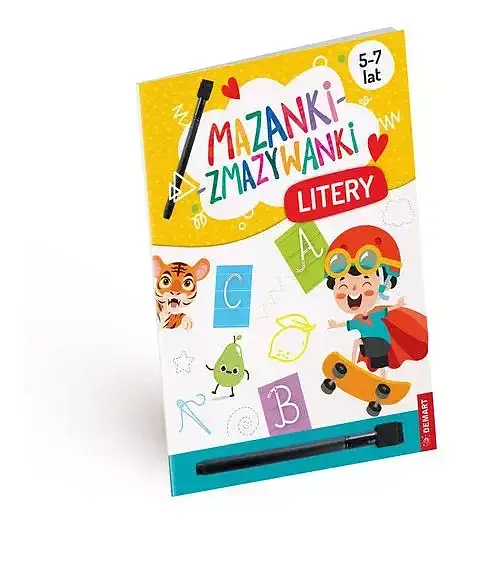 Mazanki-zmazywanki. Litery.