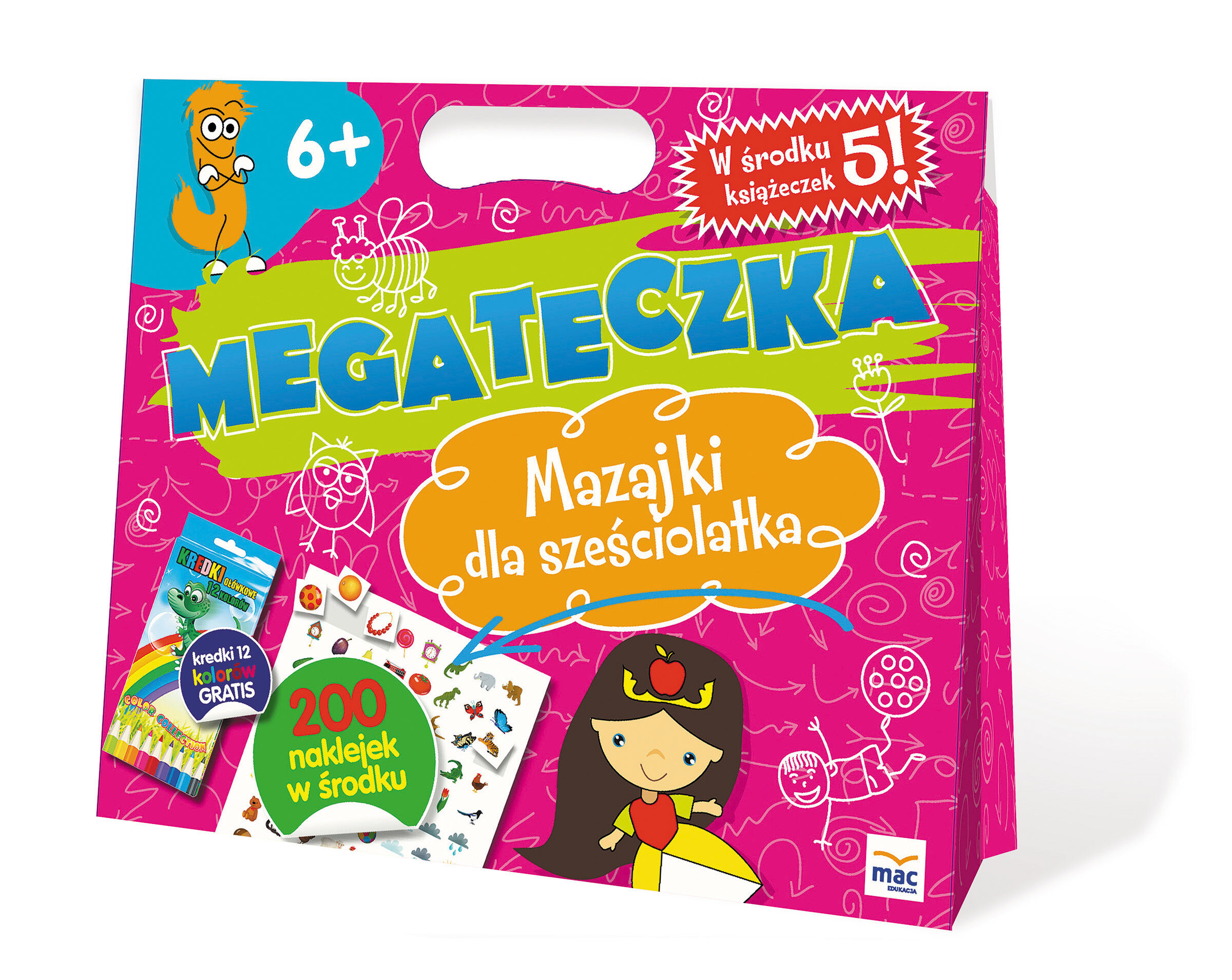 Mega Teczka - Mazajki Sześciolatka