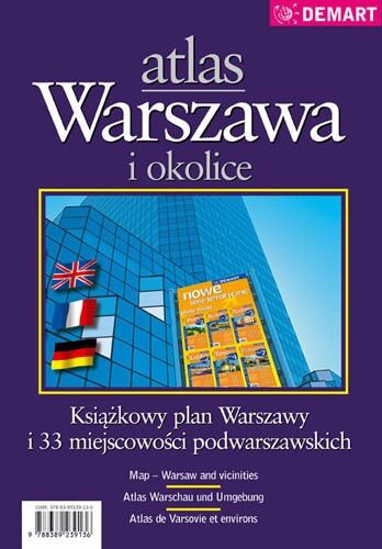 Warszawa i okolice atlas