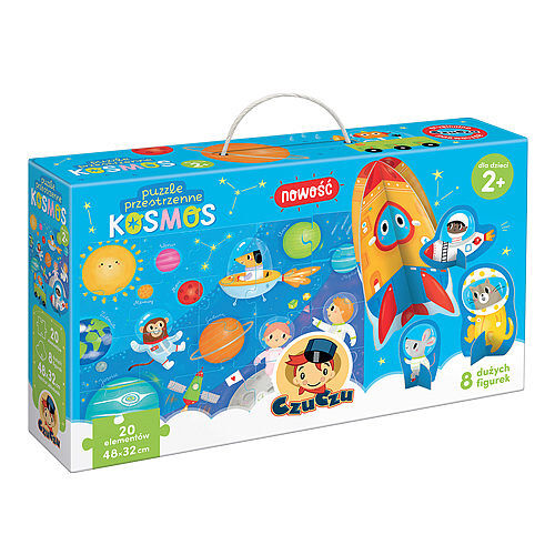 Puzzle przestrzenne kosmos