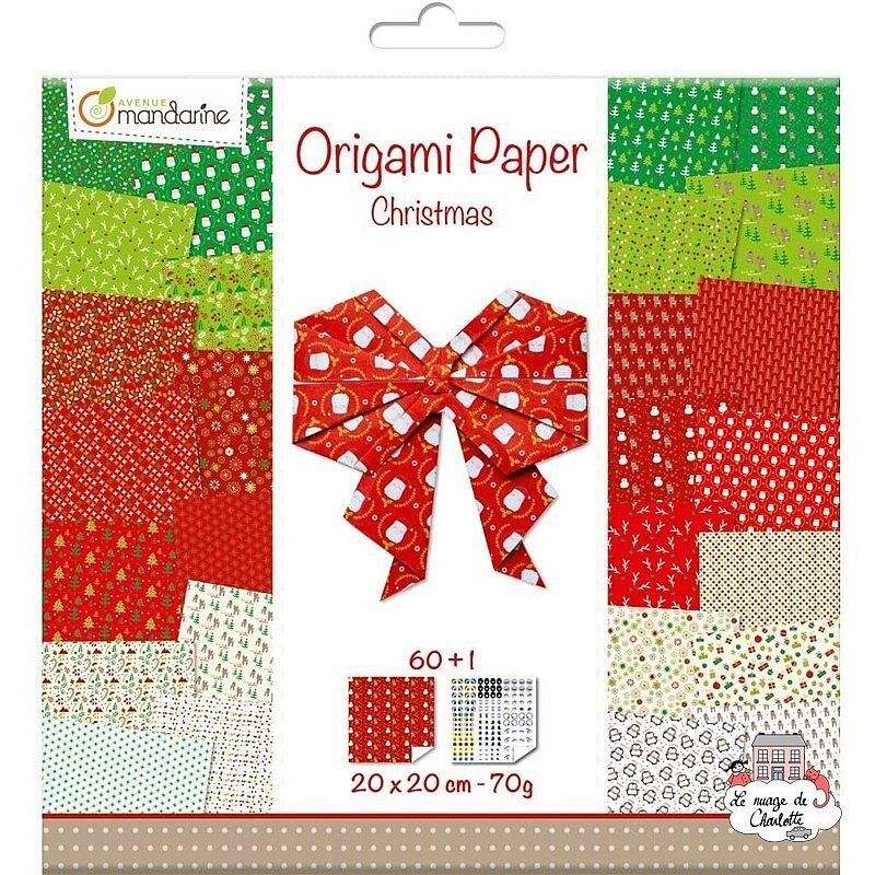 Papier do origami Christmas 2 60 arkuszy