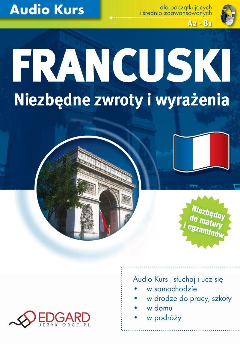 Francuski Niezbędne zwroty i wyrażenia (audiobook MP3)