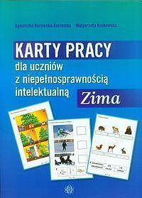 Karty pracy dla uczniów z niepełnosprawnością intelektualną Zima