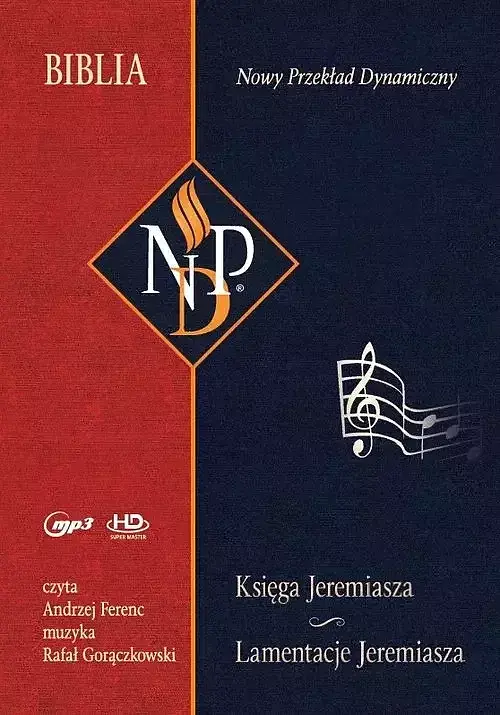 Księga Jeremiasza i Lamentacje Jeremiasza (NPD) (audiobook CD)