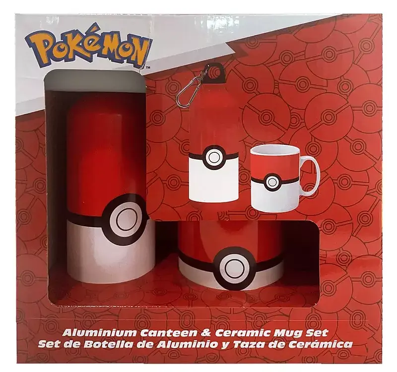 Kubek + butelka pokemon 500ml pk00022