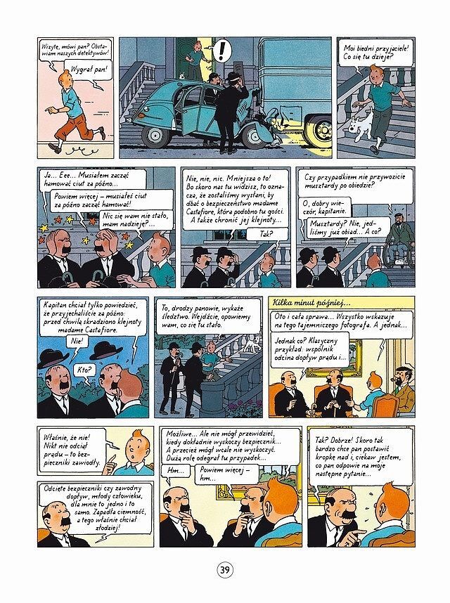 Przygody TinTina - Klejnoty Bianki Castafiore, Lot 714 do Sydney, Tintin i Picarosi, Tintin i Alph-Art