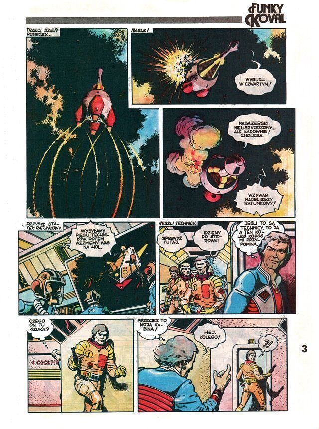 Komiks-Fantastyka - 1 - (1/1987) Funky Koval: Bez oddechu