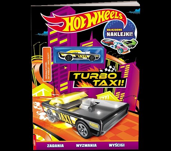 Mattel Hot Wheels Turbo taxi! FLA-1606