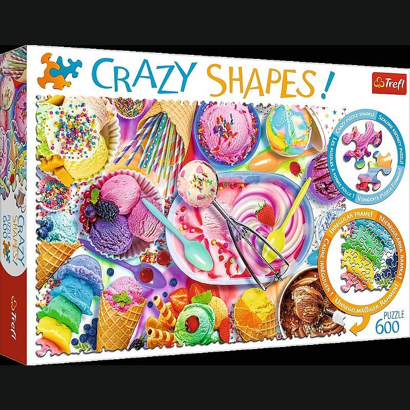 Puzzle 600 crazy shapes słodkie marzenie 11119