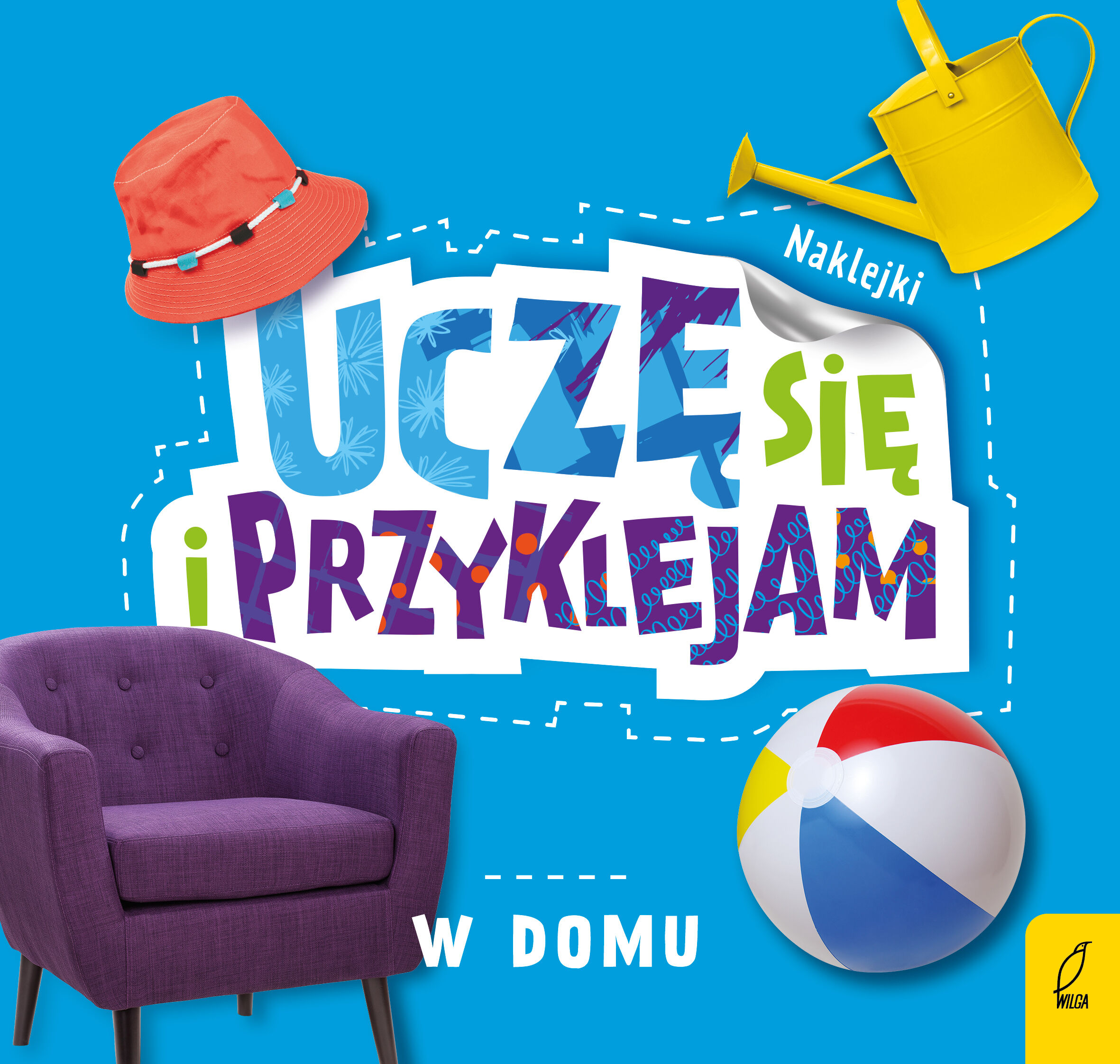 W domu uczę się i przyklejam