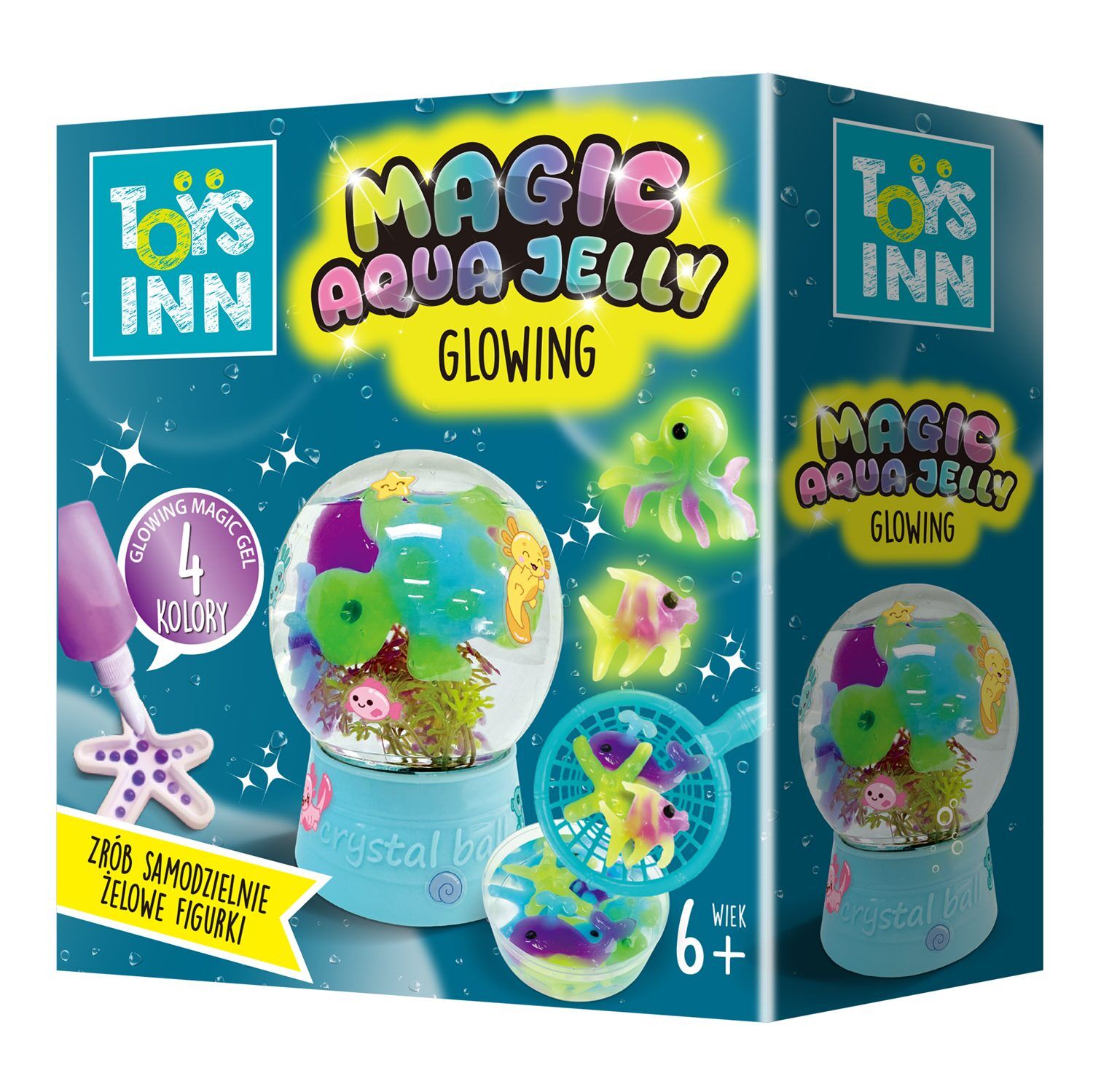 Magic Aqua Jelly Glowing Żelowe figurki ToysInn STN 9759
