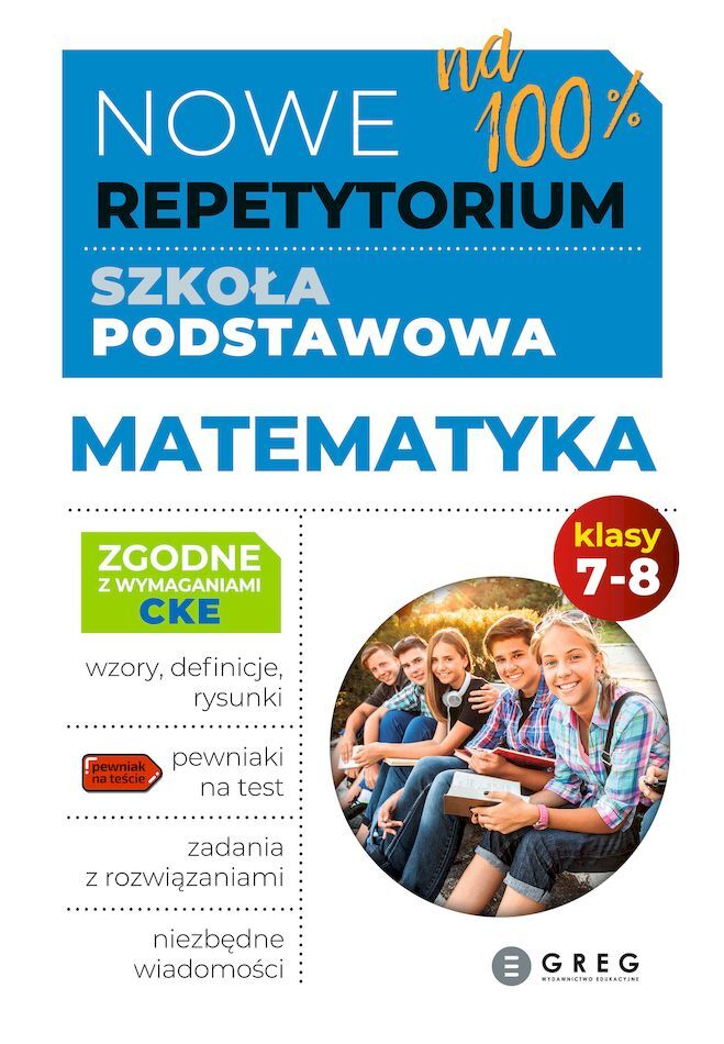 Matematyka. Nowe Repetytorium. Szkoła podstawowa. Klasa 7-8 wyd.2026