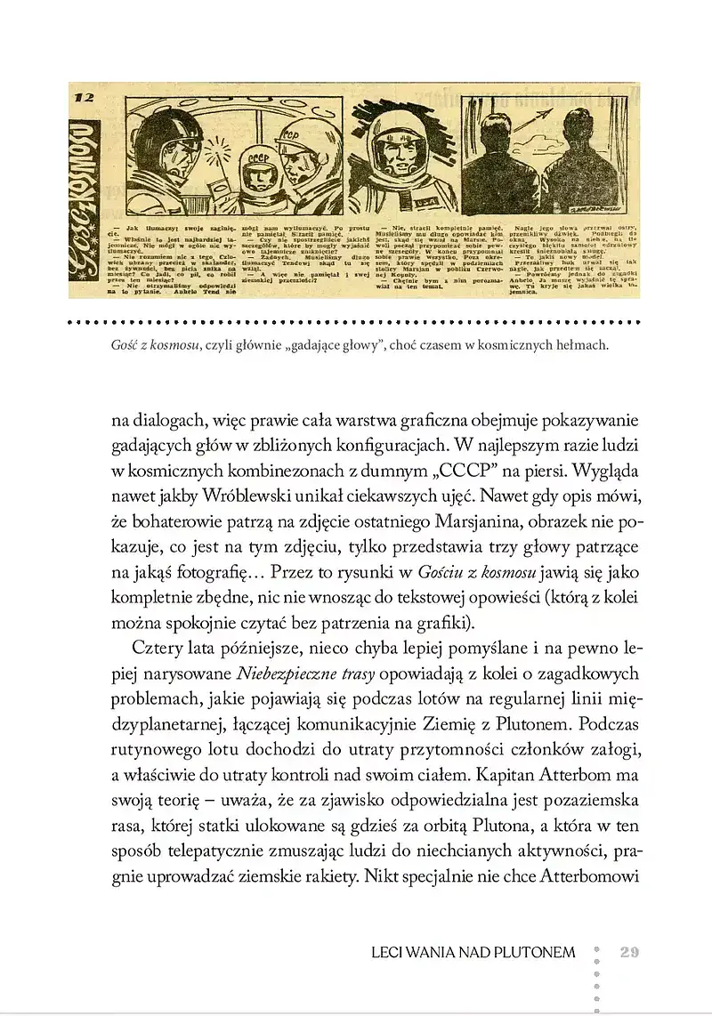 Marcin Osuch, Konrad Wągrowski. Pozaziemscy bogowie i kosmiczni detektywi. Polski komiks SF do 1989 roku. (twarda oprawa i kolor)