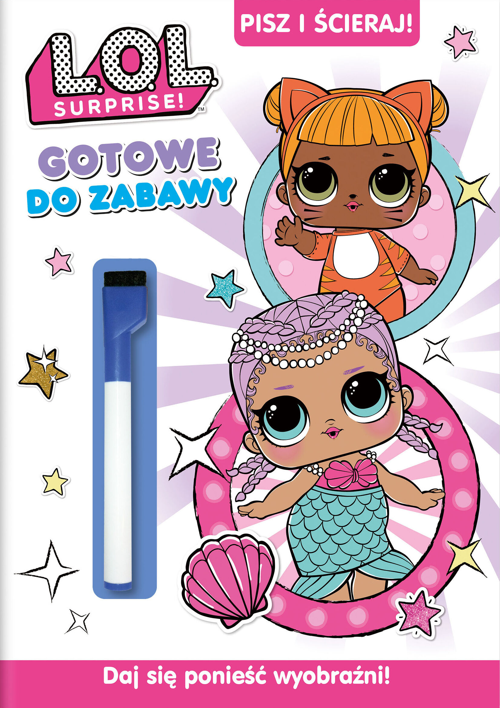 L.O.L. Surprise! Pisz i ścieraj! Gotowe do zabawy