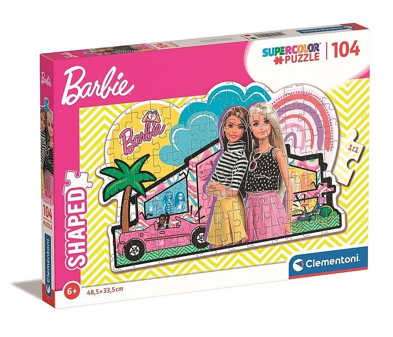 Puzzle Super 104 Shape Barbie