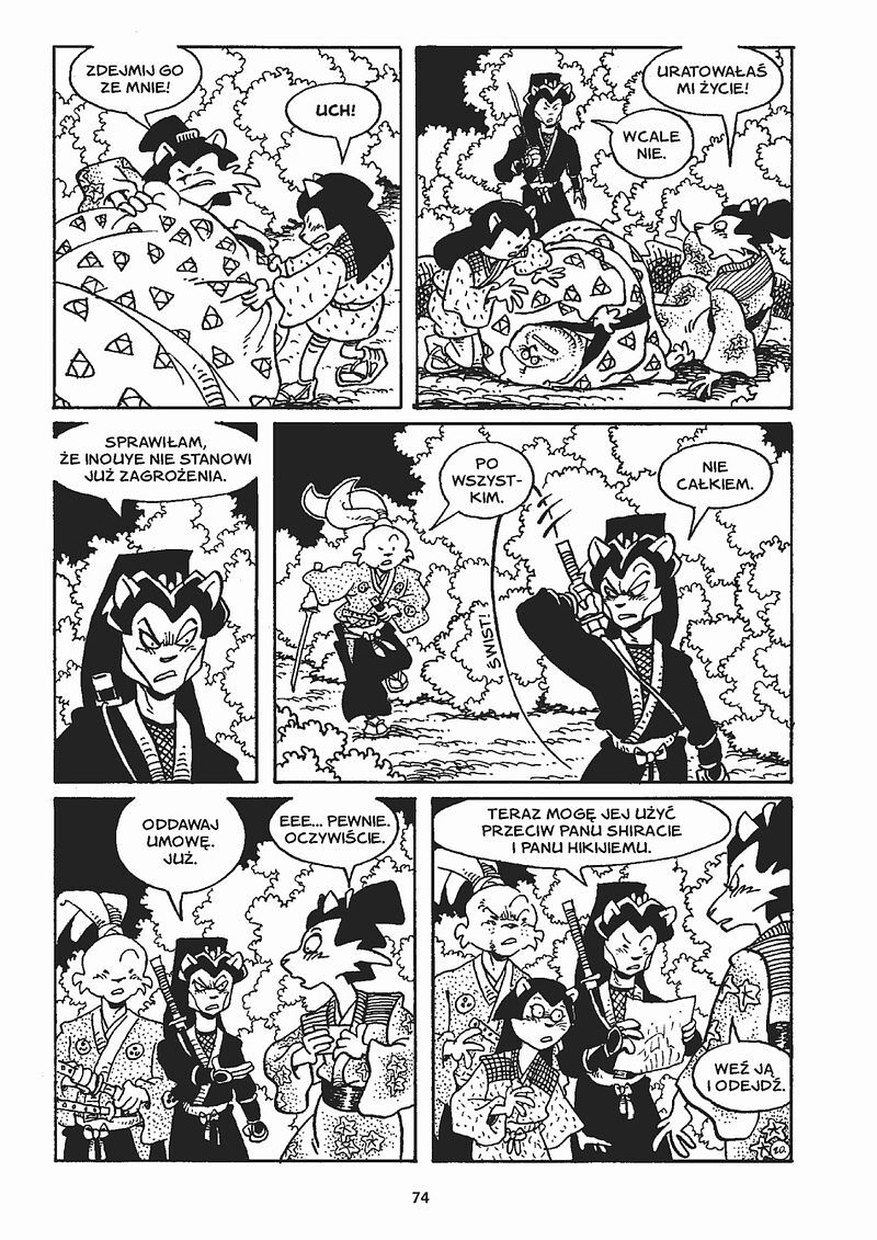 Usagi Yojimbo - 30 - Złodzieje i szpiedzy