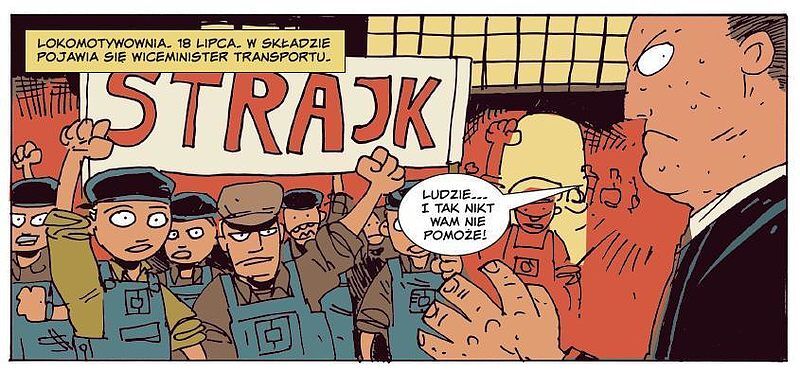 Ale w Radiu nic nie mówili - Komiks o Lubelskim Lipcu 1980