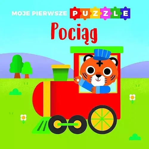 Moje pierwsze puzzle. Pociąg