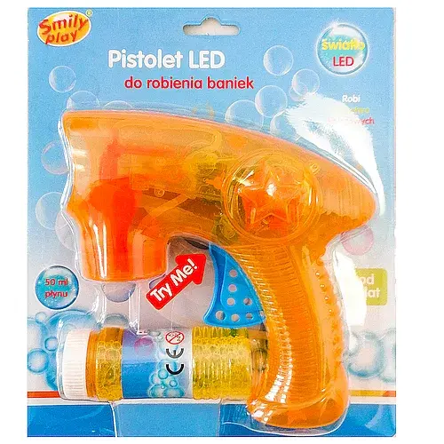 Pistolet led do robienia baniek mydlanych