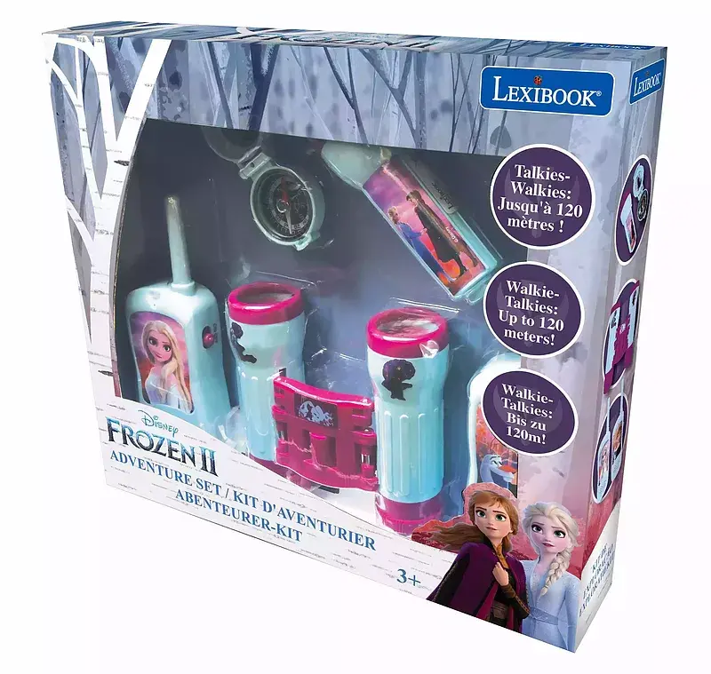 Zestaw przygodowy frozen z krótkofalówkami, lornetką i kompasem rptw12fz