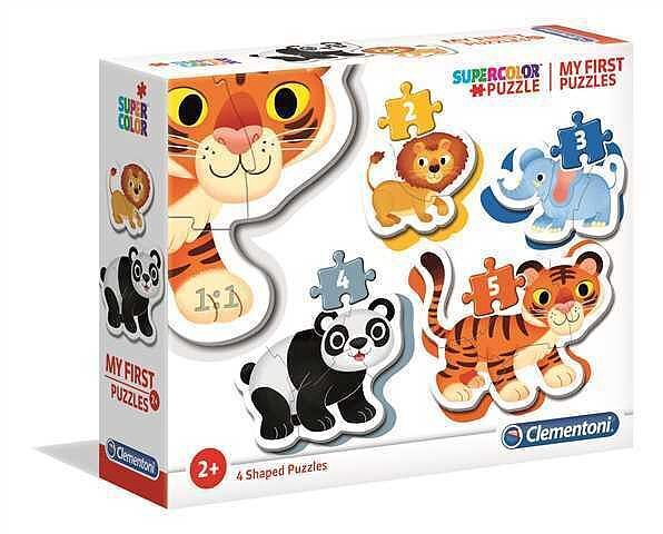 Moje pierwsze puzzle dzikie zwierzęta 20810