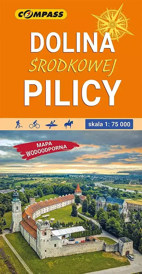 Dolina Środkowej Pilicy. Mapa turystyczna w skali 1:75 000