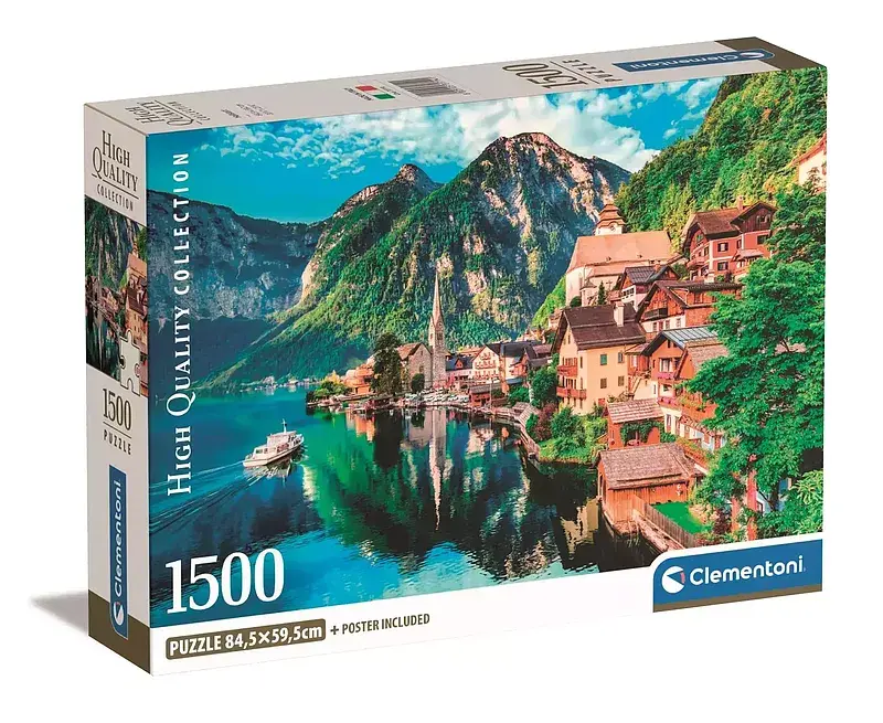 Puzzle 1500 compact hallstatt 31714