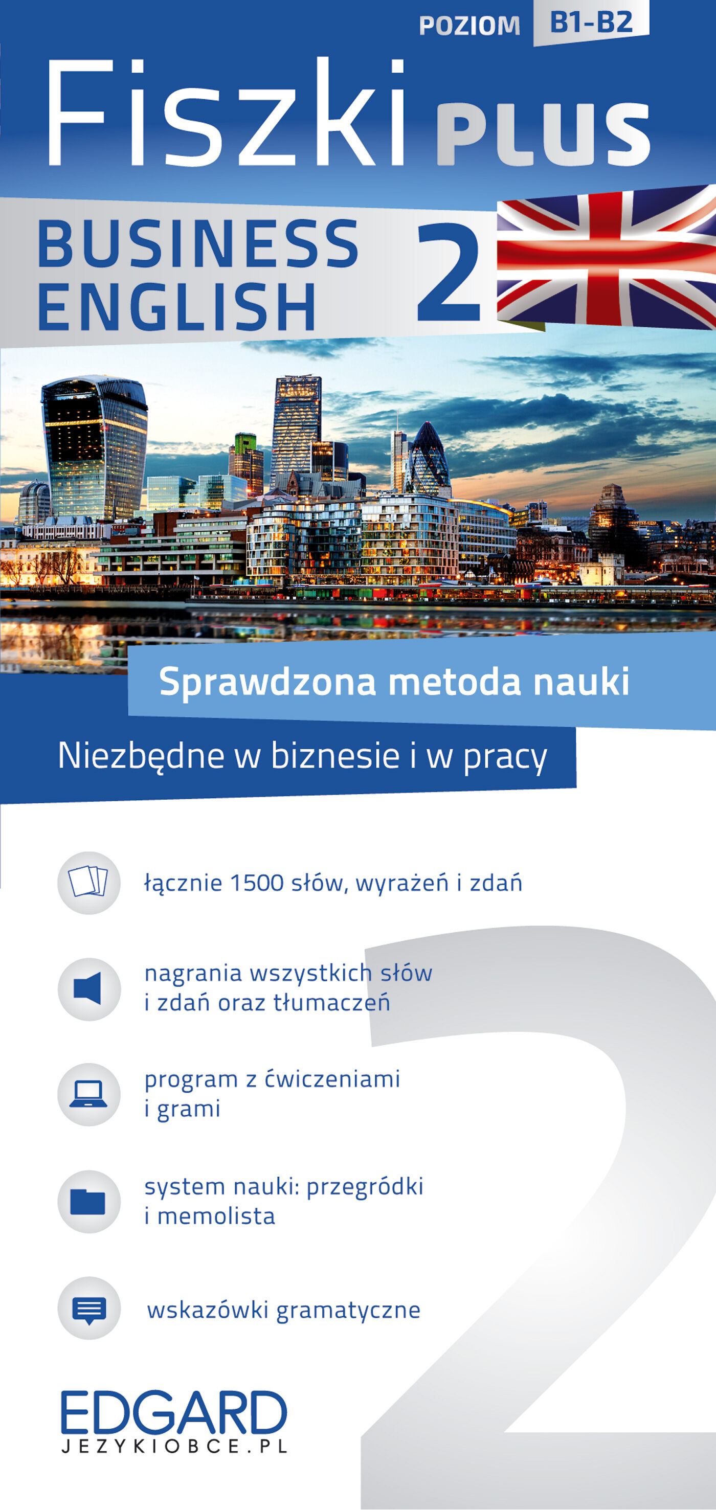Angielski Fiszki PLUS Business English 2