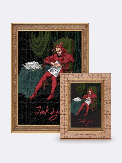 Puzzle 500 Stańczyk Jak żyć