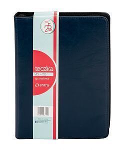 Teczka A5 723 granatowa z kalkulatorem