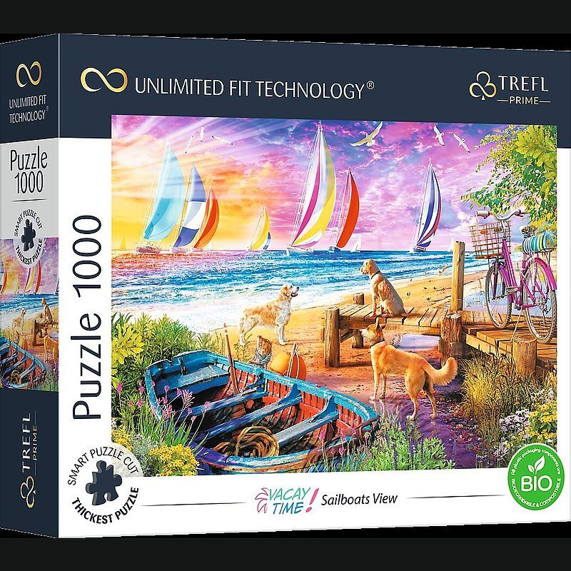 Puzzle 1000 Sailboats View