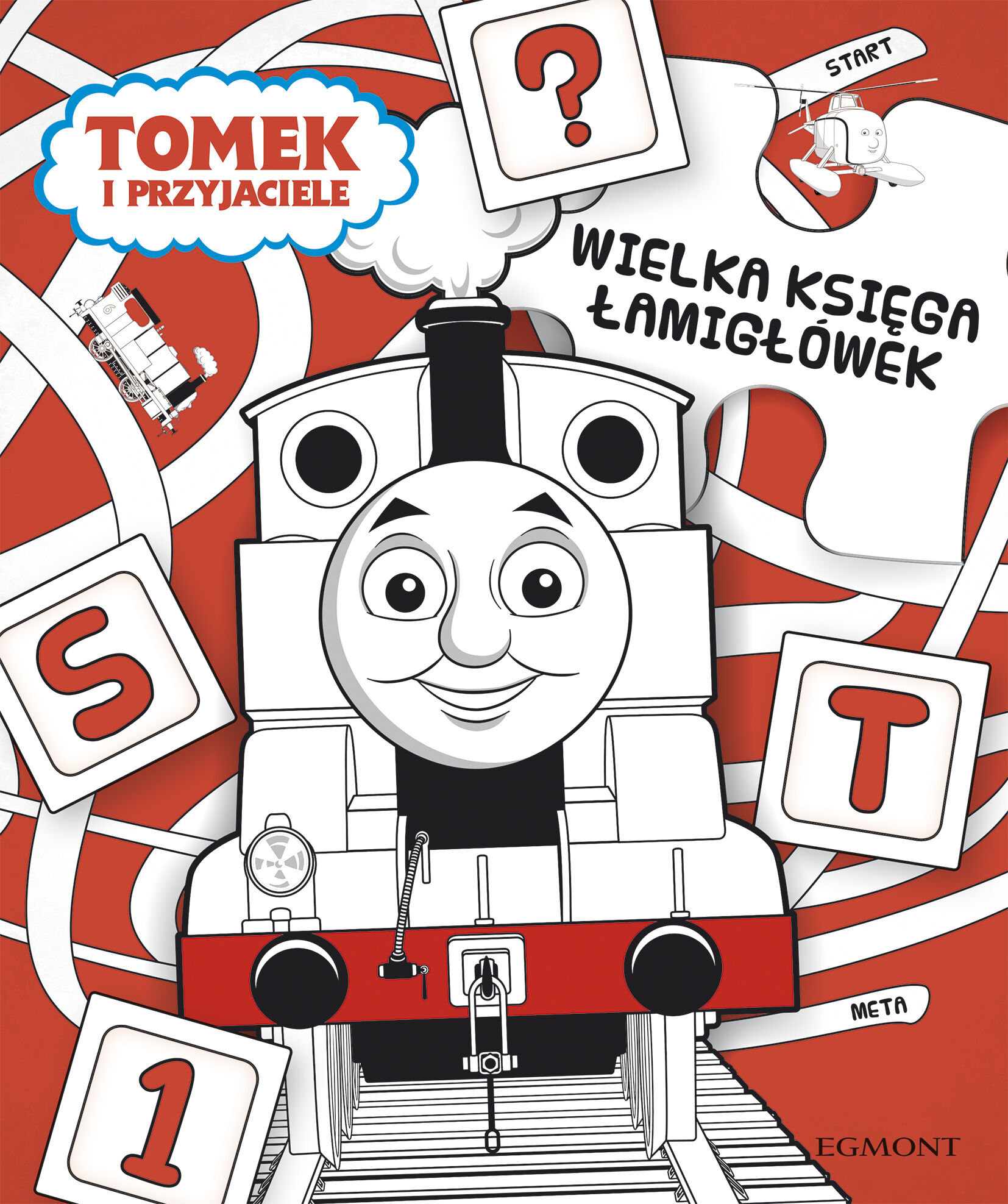 Wielka księga łamigłówek. Tomek i przyjaciele