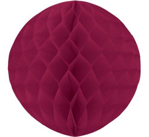 Kula dekoracyjna, bordo 30 cm