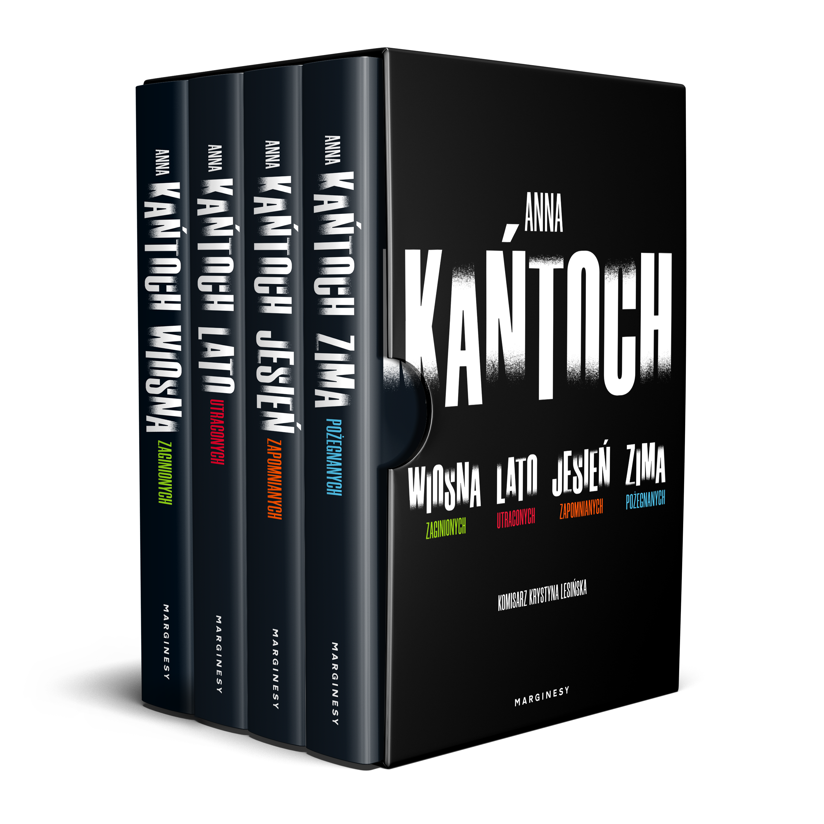 Pakiet Anna Kańtoch: Wiosna zaginionych/ Lato utraconych / Jesień zapomnianych / Zima pożegnanych