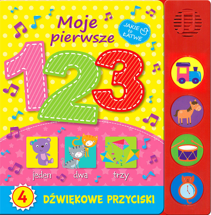 Książka z dźwiękiem. Moje pierwsze 1 2 3