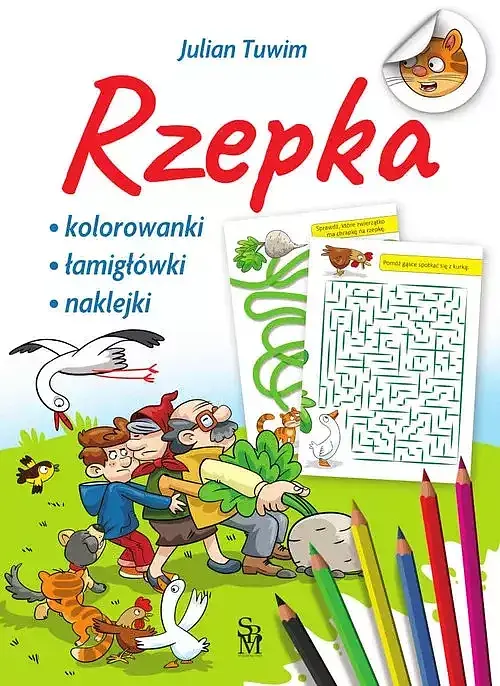 Rzepka z naklejkami