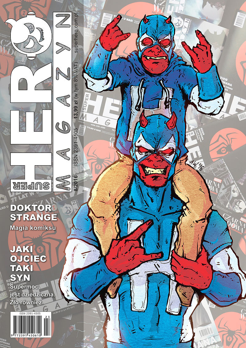 SuperHero Magazyn - 16 - (8/2016)  edycja kolekcjonerska pomniejszona