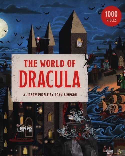 The World Of Dracula: 1000 Piece Jigsaw Puzzle | Papercut - View #6