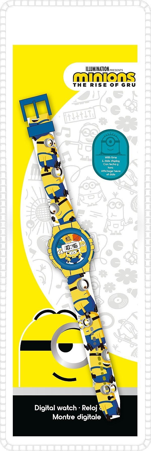 Zegarek cyfrowy ke02 minionki ms10013