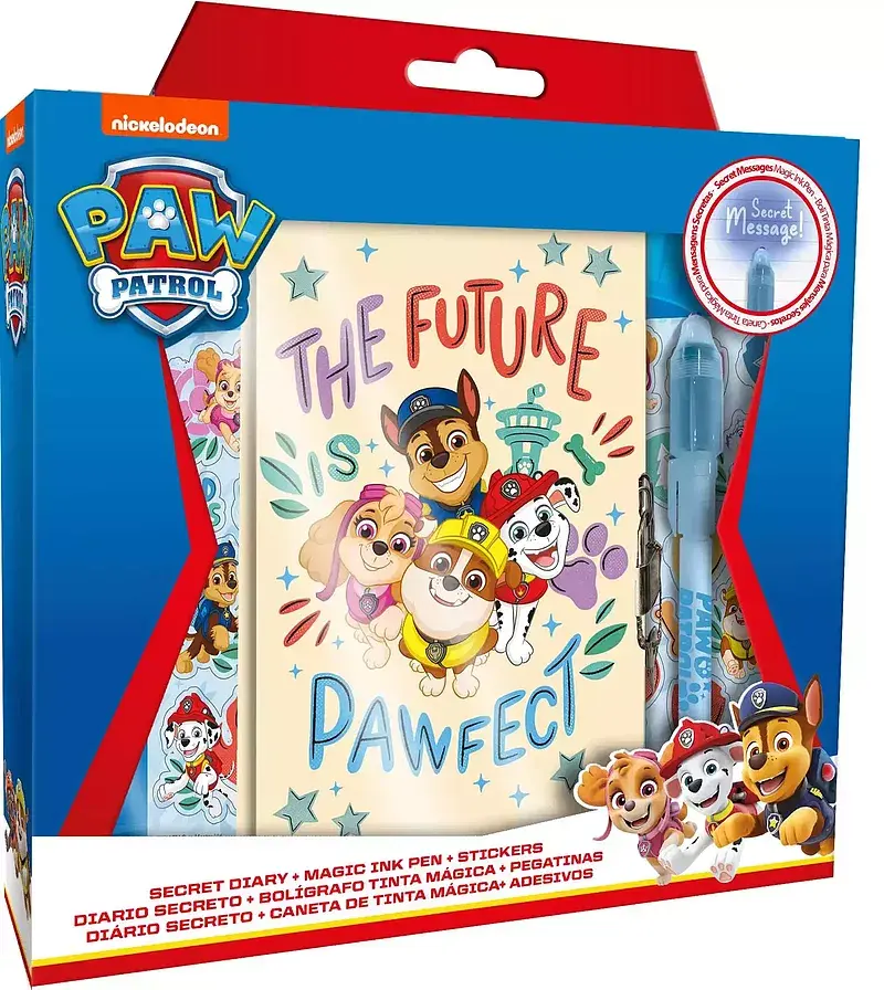 Pamiętnik z magicznym długopisem paw patrol pw19970